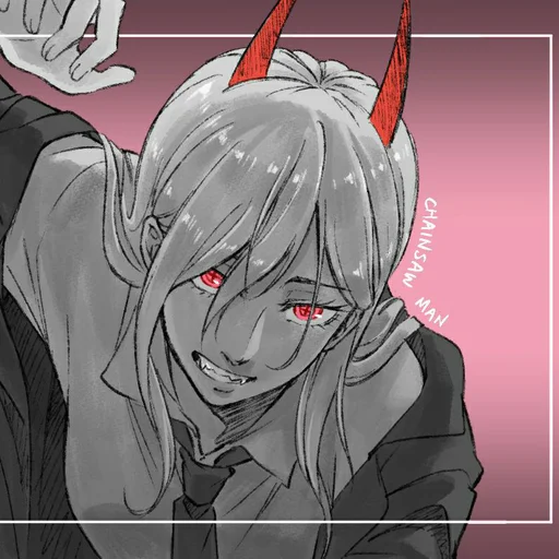 Sticker Powerchainsawman_ivlazr - 1