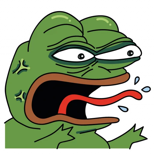 Sticker Pepe - 10