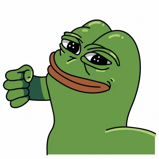 Sticker Pepe - 5