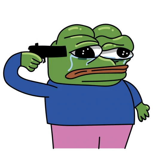 Sticker Pepe - 4