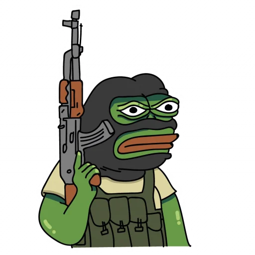 Sticker Pepe - 3