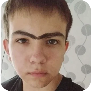 Sticker Правда у меня парень красивый? И инициал любит❤ - 7