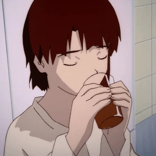 Стикер Serial Experiments Lain - 9
