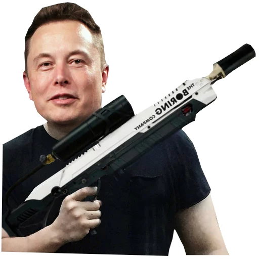 weapon person human face