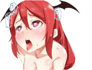 Sticker @PrettyPridot Ahegao - 3