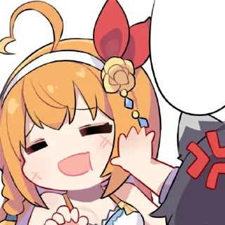 Стикер 公主连结表情包[无文字] by 蜜汁姬工坊 - 1