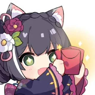 Стикер 公主连结表情包[无文字] by 蜜汁姬工坊 - 3