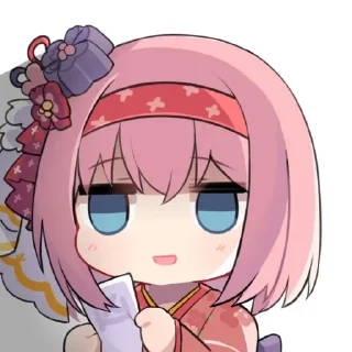 Стикер 公主连结表情包[无文字] by 蜜汁姬工坊 - 2