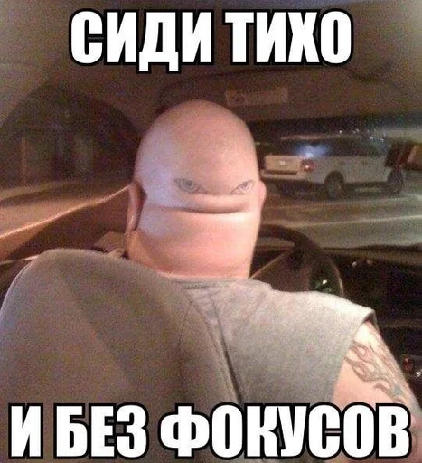 СМС автомобиль человеческое лицо