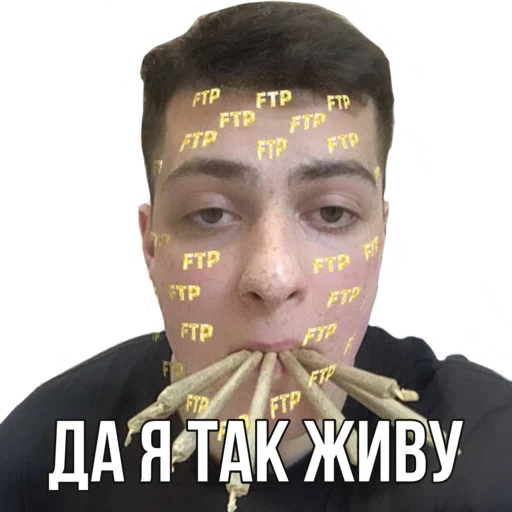 text human face poster