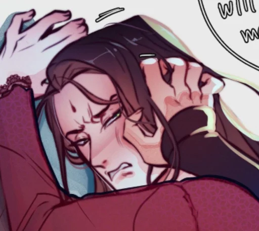 аниме мультфильм человеческое лицо