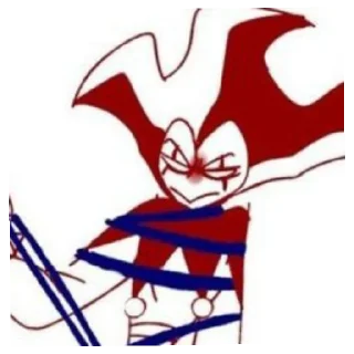 Sticker prince and jester - 2