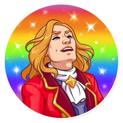 human face anime illustration