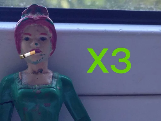 human face cartoon doll