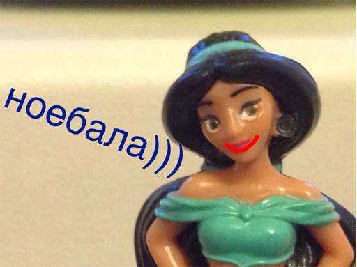 figurine doll human face