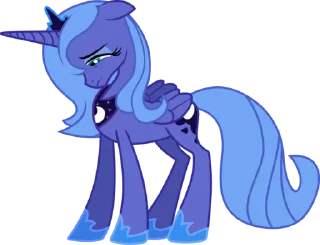 Sticker Princess Luna | @MyLittlePony_bots - 2