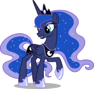 Sticker Princess Luna | @MyLittlePony_bots - 9