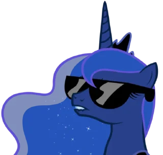 Sticker Princess Luna | @MyLittlePony_bots - 3