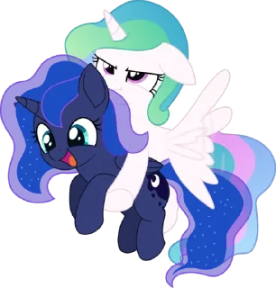 Sticker Princess Luna | @MyLittlePony_bots - 6