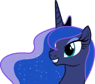 Sticker Princess Luna | @MyLittlePony_bots - 7