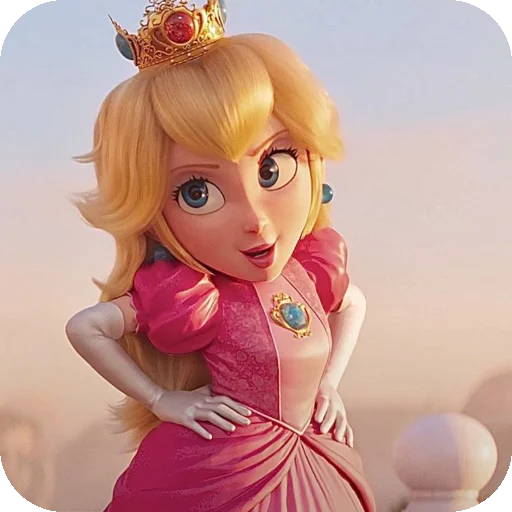 Sticker PrincessPeachEARTH928B - 1