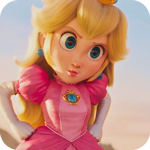 Sticker PrincessPeachEARTH928B - 1