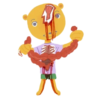 Sticker Притвора пак - 2