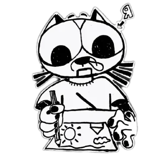 Sticker Притвора пак - 10