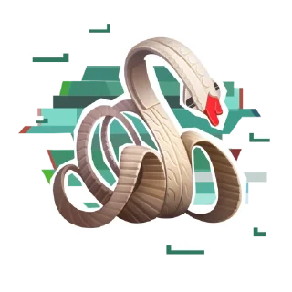 Стикер В стиле «Кибердеревни» - 6