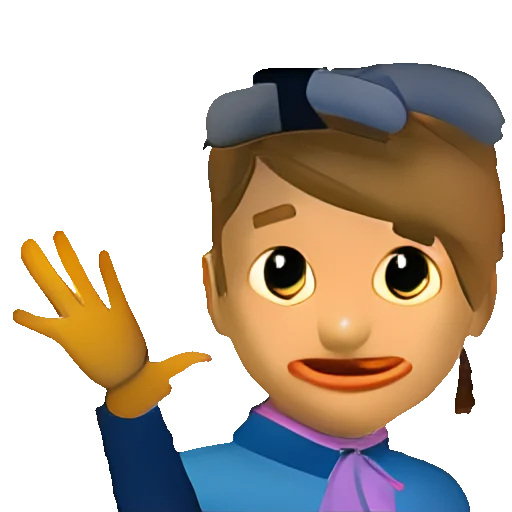 Стикер Привет - 7