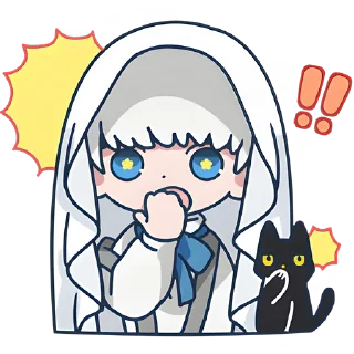 Sticker Мини-призрак @Nyasticks - 5