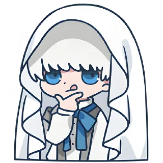 Sticker Мини-призрак @Nyasticks - 9