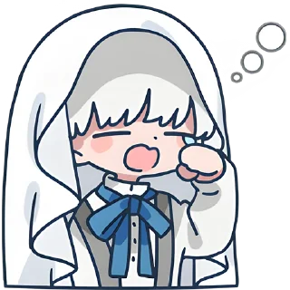 Sticker Мини-призрак @Nyasticks - 6