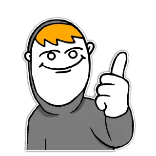 Sticker Прохожич YouTube - 11