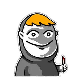 Sticker Прохожич YouTube - 8