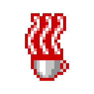 пиксел красный графика