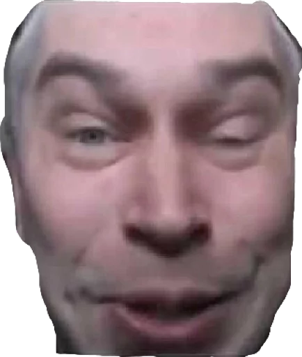 forehead jaw human face