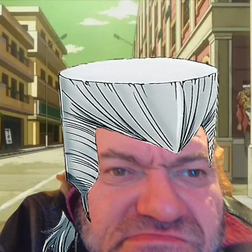 человеческое лицо мужчина мультфильм