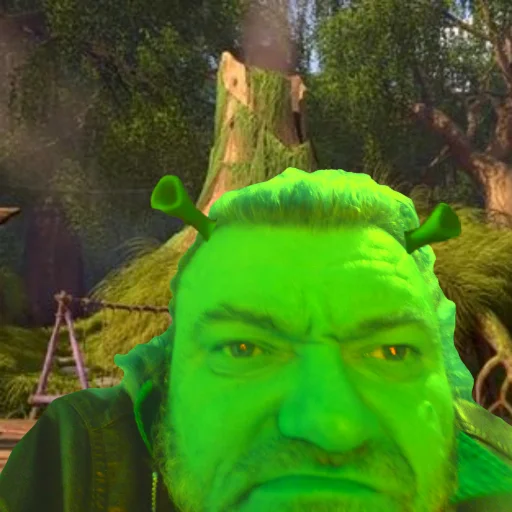 человеческое лицо дерево зеленый