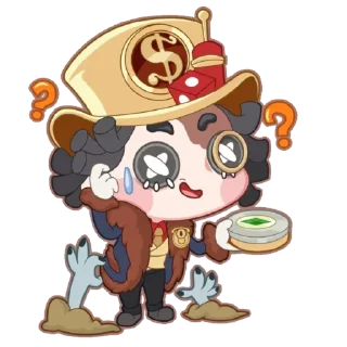 Стикер Norton Campbell - Identity V by @starr1ex - 2