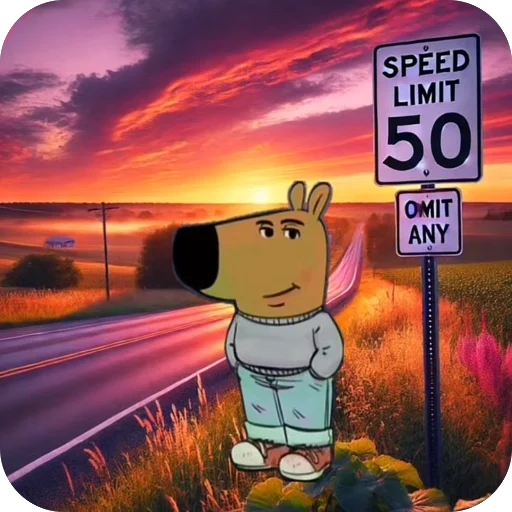 Sticker ProstoChillovyjParnishk - 1