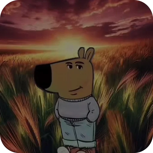 Sticker ProstoChillovyjParnishk - 1