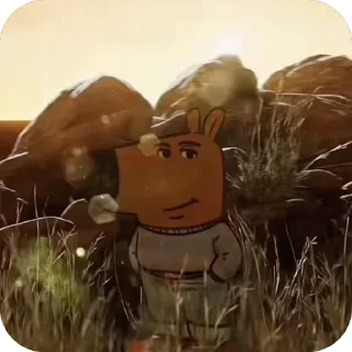 Стикер Просто чилловый михалыч - 11