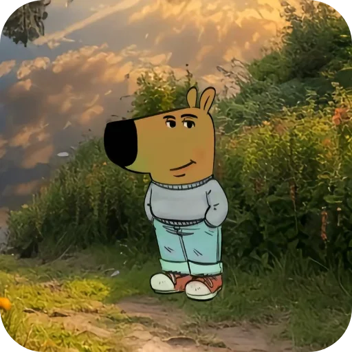 Sticker ProstoChilovyjParenyok - 1