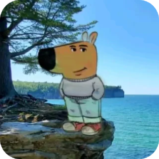 Стикер Просто чиловый паренёк - 2