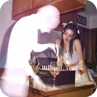 Sticker просто Ника 🤍 - 4