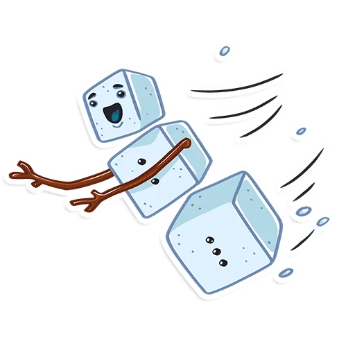 Sticker ProstoСнеговик - 1