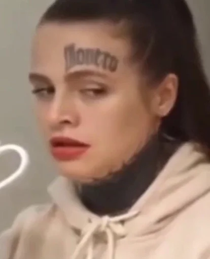 lip person human face