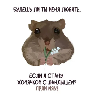 Sticker прям мяу! - 0