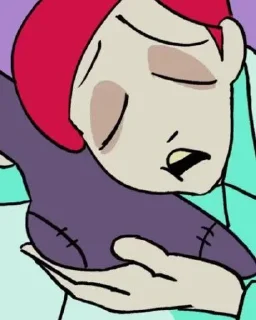 Sticker Психоняшеки 😈 @SozdaiStickeriBot - 8